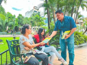 Un día para regalar libros y fomentar la lectura en Portoviejo