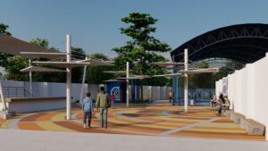 La construcción del Polideportivo de San Plácido brinda alegría y plazas de trabajo