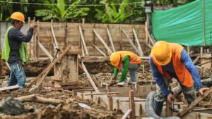 La construcción del Polideportivo de San Plácido brinda alegría y plazas de trabajo