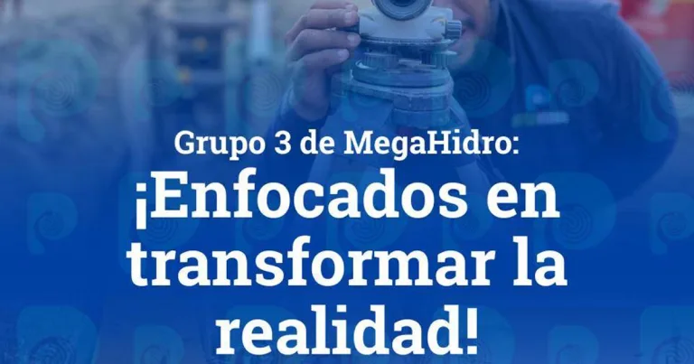 El Grupo 3 de MegaHidro supera las proyecciones en el primer mes